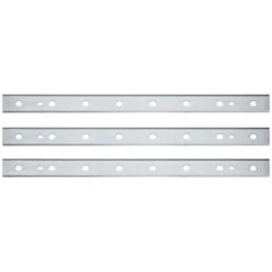 Black & Decker DeWalt 13-in Disposable Planer Knives - Reversible - M2 Laminated Steel - Silver - 3 Per Pack