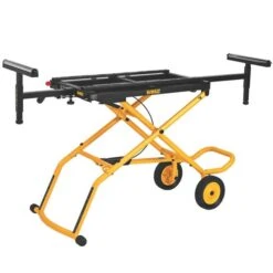 DeWalt Rolling Mitre Saw Stand - Adjustable - Black And Yellow - Steel