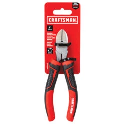 Craftsman Diagonal Cutting Pliers - 6in - Steel - Red And Black