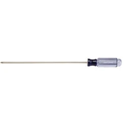 Craftsman Steel Phillips Screwdriver - #2 X 12" - Blue And Clear