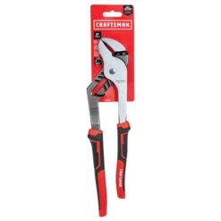 Craftsman Groove Joint Pliers - 12'' - Red And Black