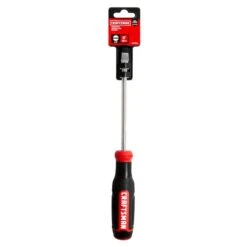 Craftsman Slotted Screwdriver - Bi-Material - 5/16" X 6" - Red And Black