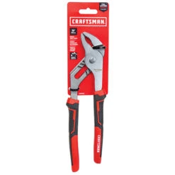 Craftsman Groove Joint Pliers - 10" - Steel - Red And Black -Ironclad Tools 00277050c L