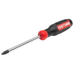 Craftsman Square Screwdriver - Bi-Material - #2 X 4" - Red And Black -Ironclad Tools 00277055b L