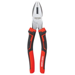 Craftsman Lineman's Pliers - Steel - 8" - Red And Black -Ironclad Tools 00277079 L