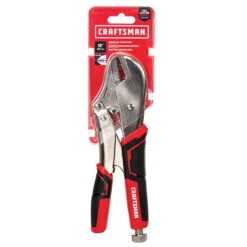Craftsman Locking Pliers - Straight Jaw - 10'' X 10R - Red/Black -Ironclad Tools 00277095c L