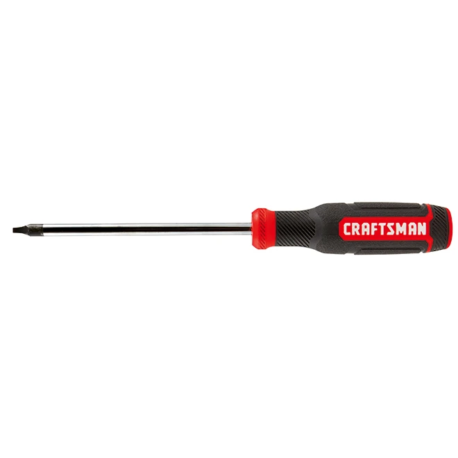 Craftsman Square Screwdriver - #3 X 6" - Red And Black 3 Craftsman Square Screwdriver - #3 X 6" - Red And Black
