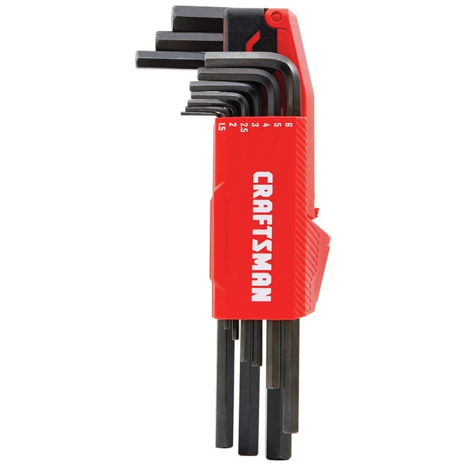 Craftsman SAE Hex Key Set - Steel - 10/Pack 2 Craftsman SAE Hex Key Set - Steel - 10/Pack