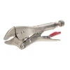 Crescent ASME Jaw Locking Pliers With Wire Cutter - Nickel-Plated - Alloy Steel - 10-in L -Ironclad Tools 01855501 L