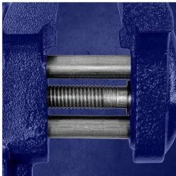 IRWIN Cast Iron Vise Blue 3-in