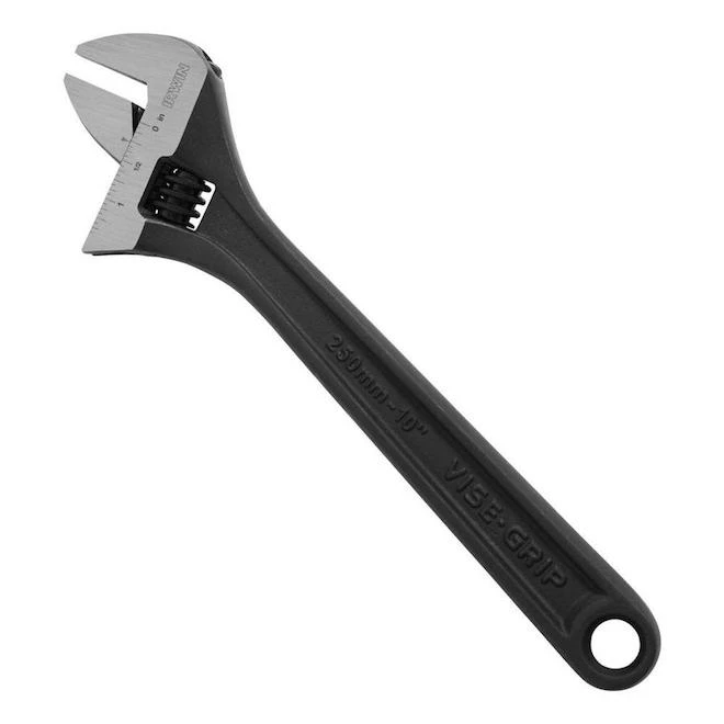 IRWIN 10-in Black Oxide Adjustable Wrench 3 IRWIN 10-in Black Oxide Adjustable Wrench