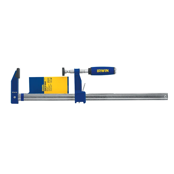 Irwin Quick Grip Steel Bar Clamp - Lock Bar Clutch - Blue - 18-in Clamping Capacity 3 Irwin Quick Grip Steel Bar Clamp - Lock Bar Clutch - Blue - 18-in Clamping Capacity