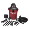 Wet Dry Shop-Vac - 10-Gallon - 4.0-Peak HP - Black/Red -Ironclad Tools 05915129 L