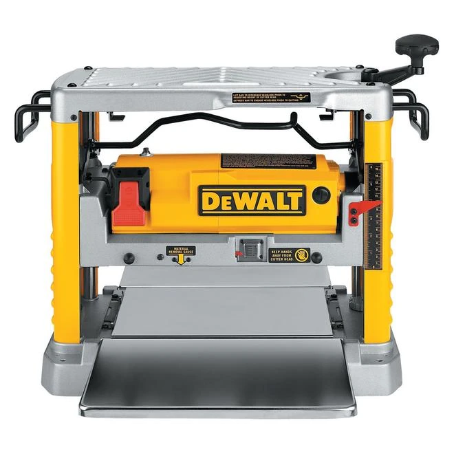 Dewalt 12 1/2-in Corded Bench-Top Planer - 15-A Motor - 1/8-in Cutting Depth - Quick Knife Change 3 Dewalt 12 1/2-in Corded Bench-Top Planer - 15-A Motor - 1/8-in Cutting Depth - Quick Knife Change