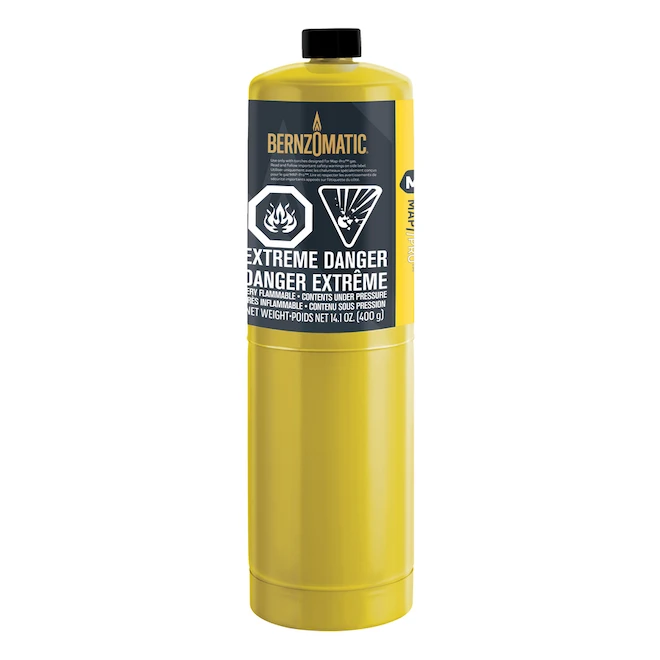 BernzOmatic 14.1-oz MAP-Pro Hand Torch Cylinder 4 BernzOmatic 14.1-oz MAP-Pro Hand Torch Cylinder - Image 2