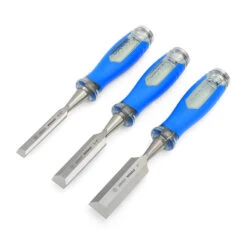 Kobalt Set Of 3 Wood Chisels Steel Sizes 1/4-in 1/2-in 1-in -Ironclad Tools 19225245 L