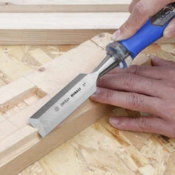 Kobalt Set Of 3 Wood Chisels Steel Sizes 1/4-in 1/2-in 1-in