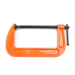 Pony 2600 6-in C-Clamp - Powder Coated Orange Finish -Ironclad Tools 19225301 L