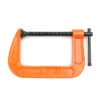 Pony 2600 4-in C-Clamp - Powder Coated Orange Finish -Ironclad Tools 19225302 L