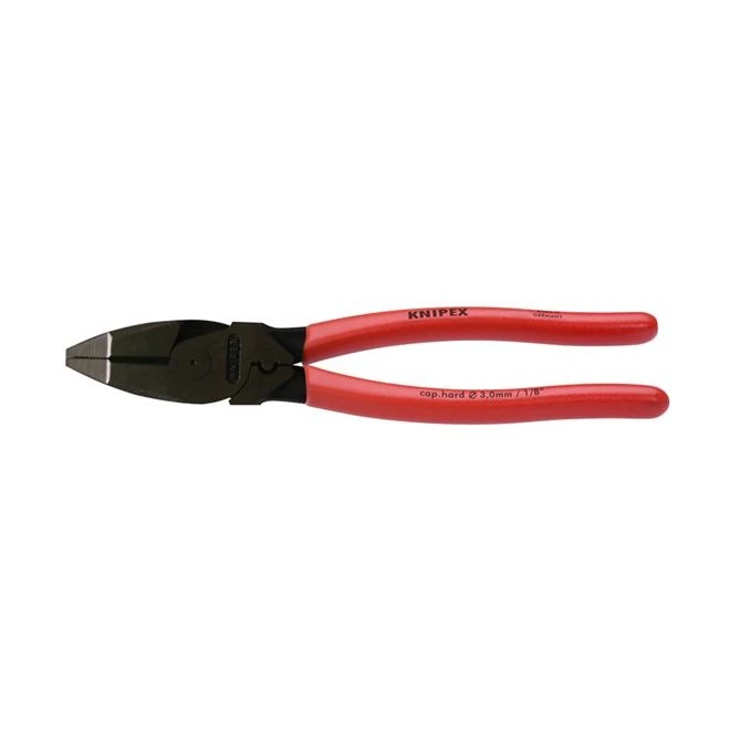 Knipex 9 1/4-in High Leverage, Side Cutting Linesman's Pliers 3 Knipex 9 1/4-in High Leverage, Side Cutting Linesman's Pliers