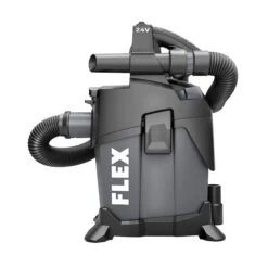 Flex 24-V Wet/Dry Shop Vacuum - 1.6 US Gallons - Cordless - Bare Tool (battery Not Included) -Ironclad Tools 32165090b L
