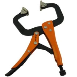 Grip-on 6-in Welding C-Clamp With Swivel Pad Locking Pliers -Ironclad Tools 330959037 AlternateImage3 l