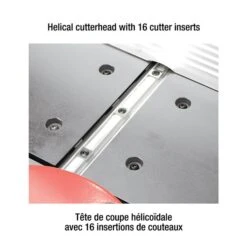 King Canada 8-in Benchtop Jointer With Helical Cutterhead