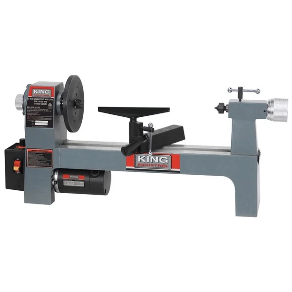 King Canada 8-in X13-in Variable Speed Wood Lathe 4 King Canada 8-in X13-in Variable Speed Wood Lathe - Image 2