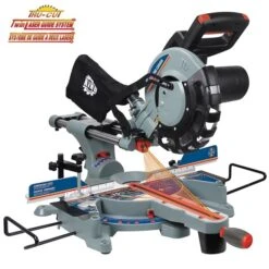 King Canada 10-in Sliding Compound Miter Saw With Twin Laser -Ironclad Tools 331002079 MainImage 001 l