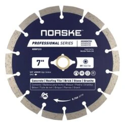 Norske 7-in Dry Cut Only Segmented Diamond Blade