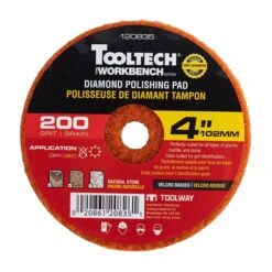 Tooltech Workbench Polishing Pad And Adaptor - 8-Piece Set -Ironclad Tools 331064399 AlternateImage4 l