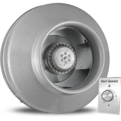 Vortex Powerfan 8-in With Vari-Speed Speed Control Kit