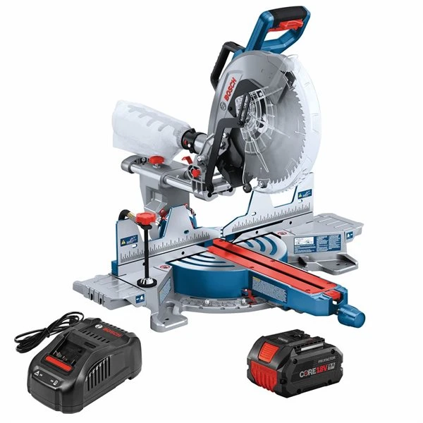 Bosch Profactor 12-in 8 A 18 V Dual Slide Compound Cordless Miter Saw - Battery Included 4 Bosch Profactor 12-in 8 A 18 V Dual Slide Compound Cordless Miter Saw - Battery Included - Image 2