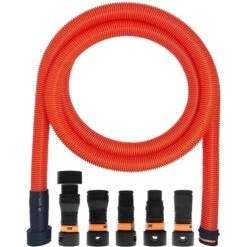 VPC 16-ft Dust Collection Extension Hose For Shop Vacuums - Tool Adapter Set -Ironclad Tools 332006197 MainImage 001 l