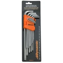 Dynamic Tools 13-Piece .05-in - 3/8-in SAE Extra Long Hex Key Set