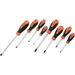 Dynamic Tools 8 Piece Assorted Screwdriver Set, Comfort Grip Handles -Ironclad Tools 332016750 MainImage 001 l