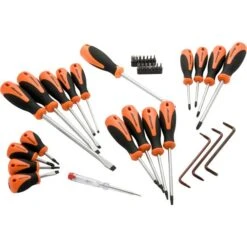 Dynamic Tools 36-Piece Screwdriver & Bit Set With Comfort Grip Handle -Ironclad Tools 332017245 MainImage 001 l