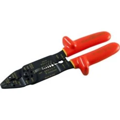 Gray Tools Stripper/cutter, 8-1/2" Long, Strips AWG 18/16/14/12/10, Insulated 5 Gray Tools Stripper/cutter, 8-1/2" Long, Strips AWG 18/16/14/12/10, Insulated -Ironclad Tools 332017515 MainImage 001 l