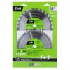 EXCHANGE-A-BLADE EAB Go Green Recyclable Framing Saw Blade Combo Pack - 12-in Dia - 28T And 60T- C2 ATB Carbide Teeth
