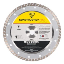 EXCHANGE-A-BLADE EAB Pro Diamond Continious Saw Blade - Alloy Steel - 7-in Dia - 5/8-in Arbour