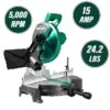 Metabo HPT Single Bevel Compound Mitre Saw - 10-in - 15 A Motor -Ironclad Tools 37815225b L