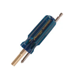 Picquic Mariner Multi-Bit Screwdriver - Aluminum Alloy - Corrosion Proof - 6-in L