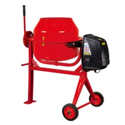 YARDMAX Portable Concrete Mixer - 4 Cu. Ft. Drum