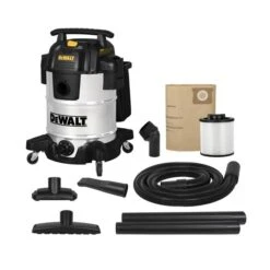 DeWalt 10-gal. 5 HP Wet And Dry Vacuum - Accessories Included