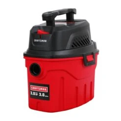 Craftsman 3-Gal. 3 HP Black/Red Plastic Wet And Dry Corded Vacuum 9 Craftsman 3-Gal. 3 HP Black/Red Plastic Wet And Dry Corded Vacuum -Ironclad Tools 45585017 L