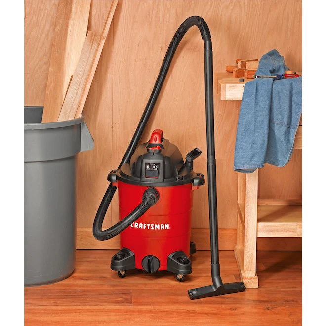 Craftsman 120 V 8-Gal. 3.5 HP Corded Portable Wet/Dry Shop Vacuum 5 Craftsman 120 V 8-Gal. 3.5 HP Corded Portable Wet/Dry Shop Vacuum - Image 3