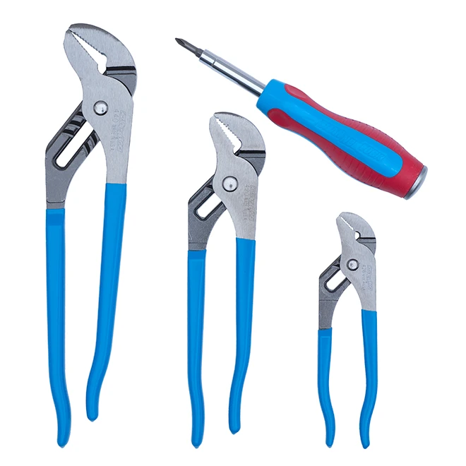 PermaLock(R) Tongue And Groove Pliers Kit - 4 Pieces 3 PermaLock(R) Tongue And Groove Pliers Kit - 4 Pieces