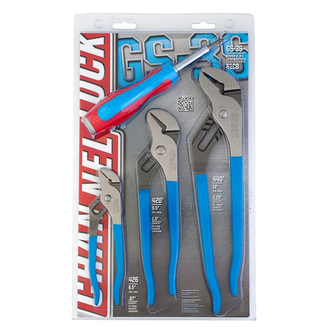 PermaLock(R) Tongue And Groove Pliers Kit - 4 Pieces 4 PermaLock(R) Tongue And Groove Pliers Kit - 4 Pieces - Image 2