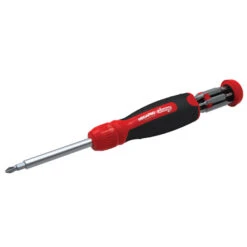 MegaPro 13-in1 Ratcheting Screwdriver Set - Hex Socket - Retractable Bit Cartridge - 6 Per Set