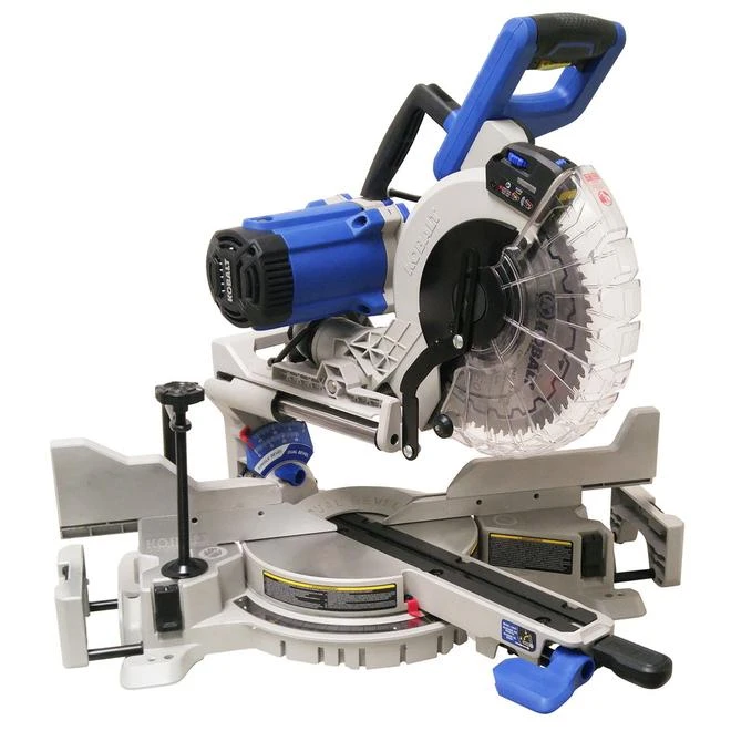 Kobalt 10-in 15 A Dual Bevel Sliding Compound Corded Mitre Saw 3 Kobalt 10-in 15 A Dual Bevel Sliding Compound Corded Mitre Saw